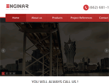Tablet Screenshot of enginar.com